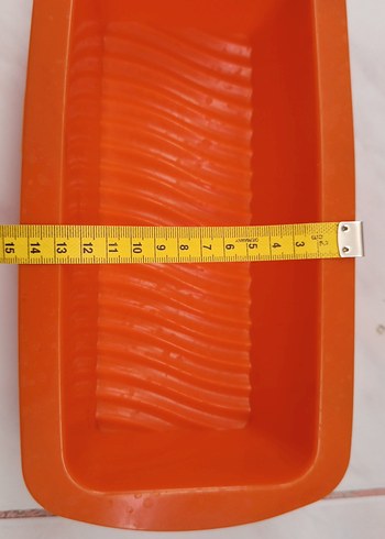 Renkli Turuncu Kek Kalıbı - Görsel 4