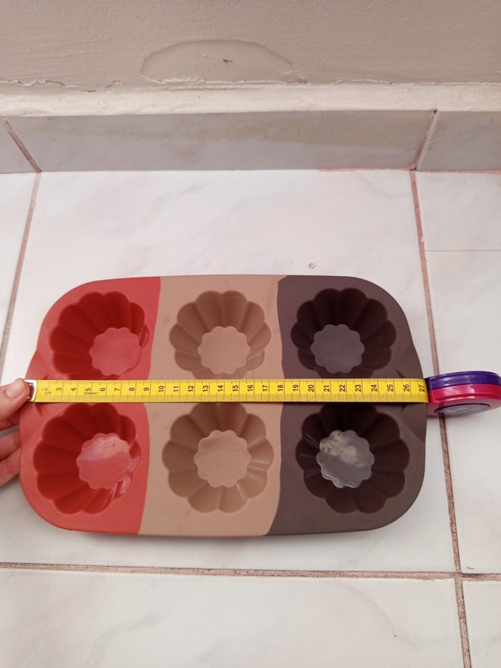 Çok Renkli Silikon muffin Kek Kalıbı - Görsel 3