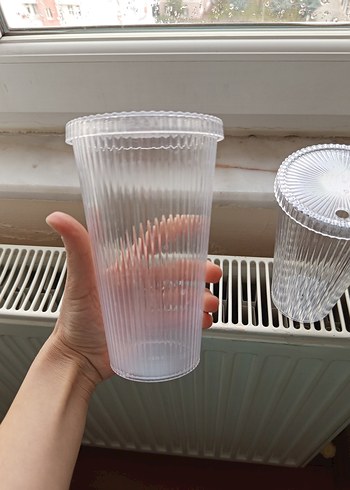 Mika 600 ml Kapaklı Bardak Seti - Görsel 4