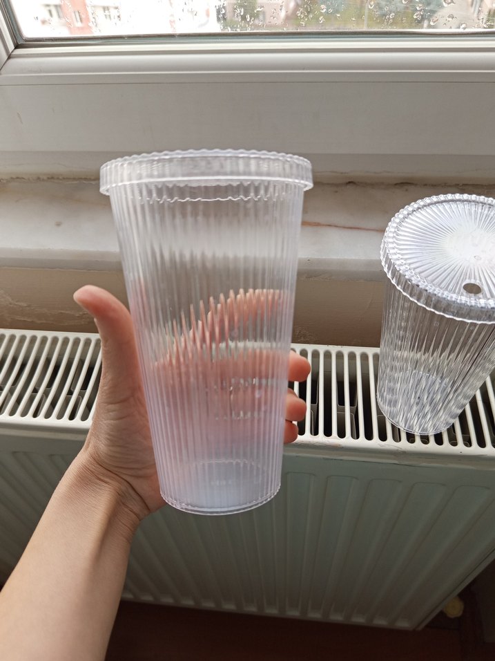 Mika 600 ml Kapaklı Bardak Seti - Görsel 4