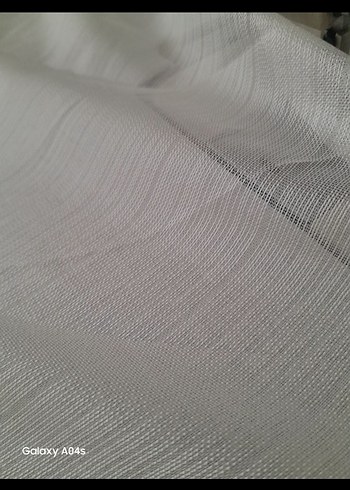 Beyaz bambu Tül Perde - Görsel 4