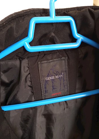 Siyah Fermuarlı Erkek Midi Mont - Görsel 4