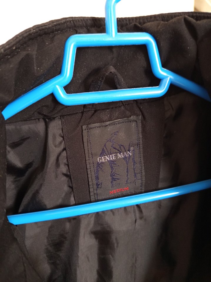 Siyah Fermuarlı Erkek Midi Mont - Görsel 4