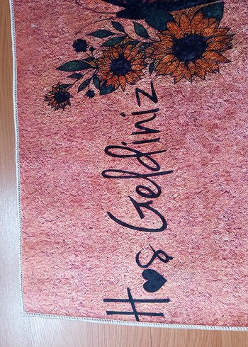 Hoş geldiniz yazılı kapı önü paspası - Görsel 3