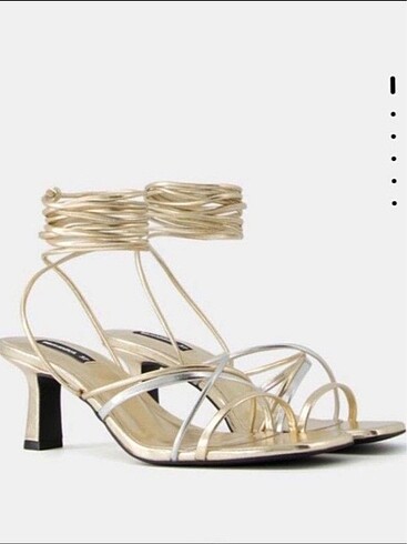 Bershka topuklu sandalet