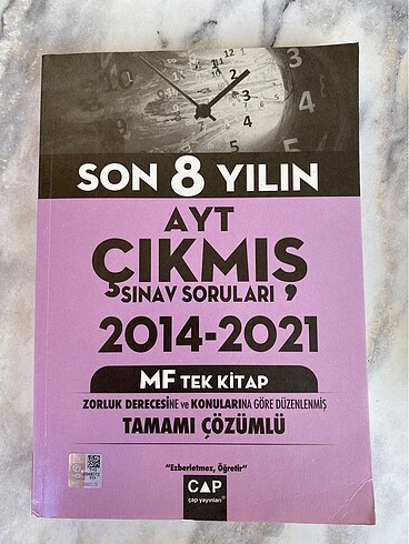 ÇAP YAYINLARI(AYT ÇIKMIŞ SORULAR)