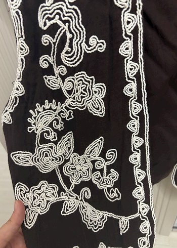 Pamuk kumaş Zara yelek - Görsel 2