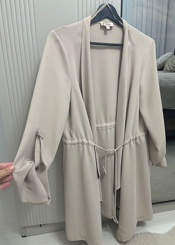 Bej AKER ceket - Görsel 4