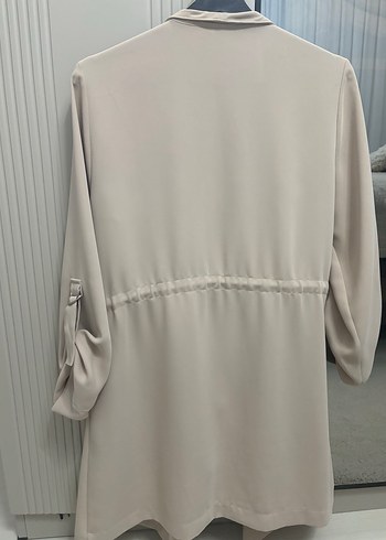 Bej AKER ceket - Görsel 5