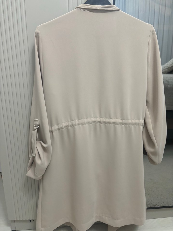 Bej AKER ceket - Görsel 5