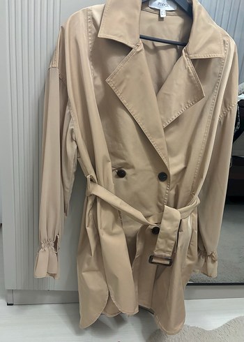 Bej Kadın Midi Trençkot - IPEKYOL - Görsel 5