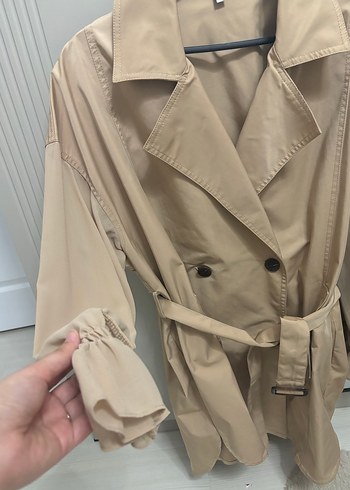 Bej Kadın Midi Trençkot - IPEKYOL - Görsel 2