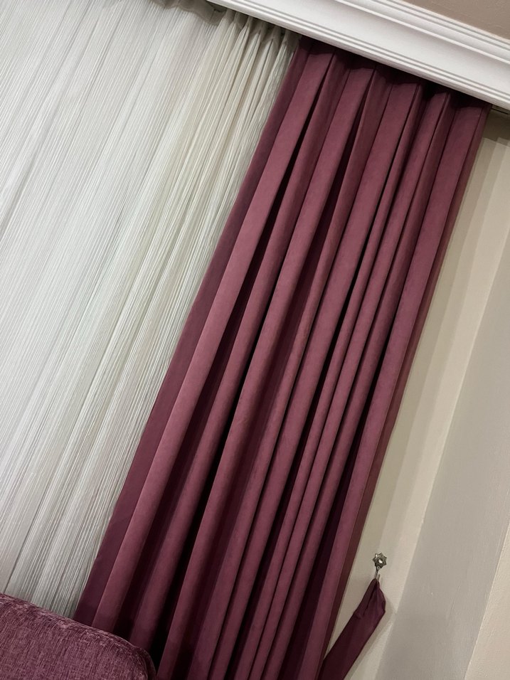 2 çift fon perde - Görsel 3