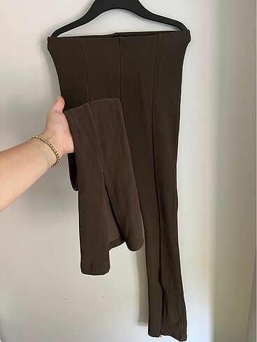 İspanyol paça tayt - Görsel 3