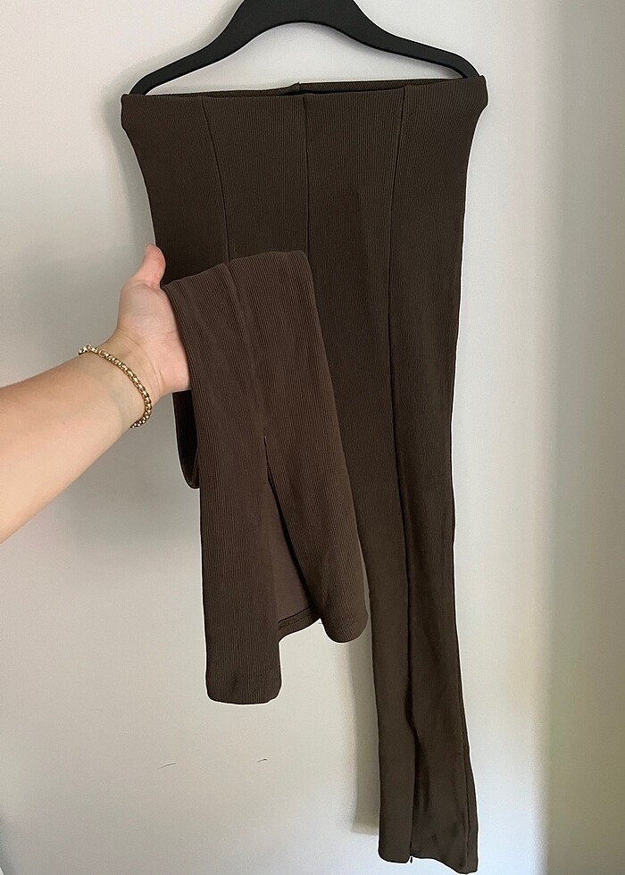 İspanyol paça tayt - Görsel 3