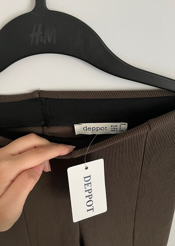 İspanyol paça tayt - Görsel 4