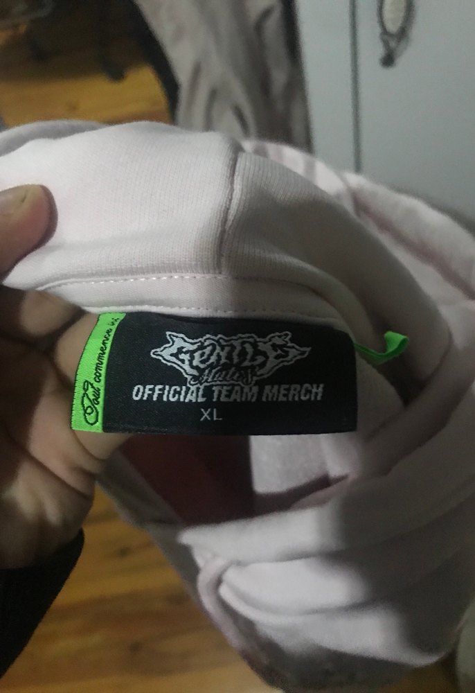 Gentle Mates Pembe Nakışlı Hoodie - Görsel 3