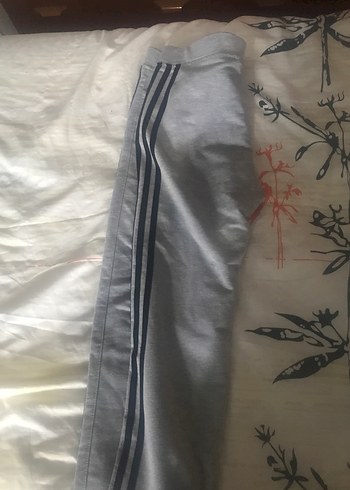 Adidas Gri Dar Kesim Kadın Eşofman Altı - Görsel 2