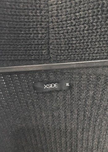 Siyah Örgü Kadın Uzun Midi Hırka - Görsel 3