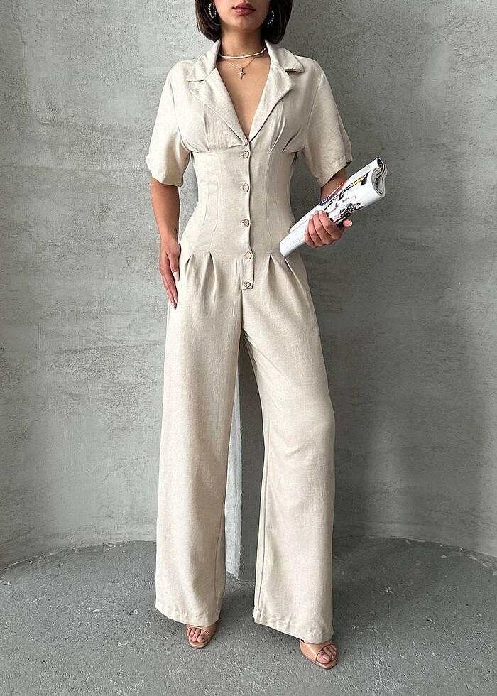 Uzun Keten Tulum - Görsel 2