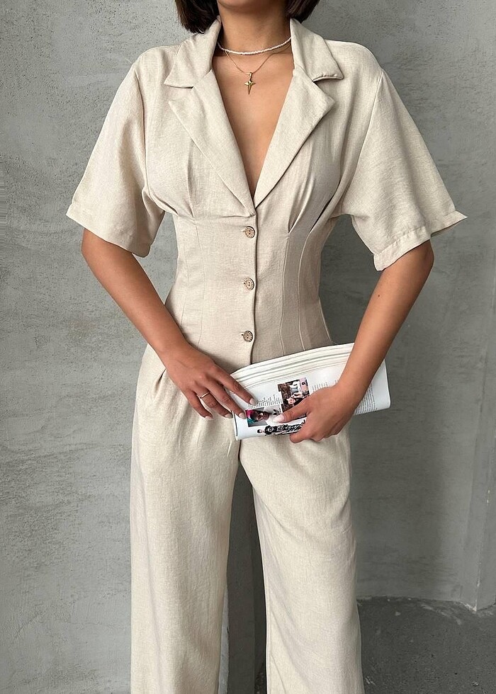 Uzun Keten Tulum - Görsel 3