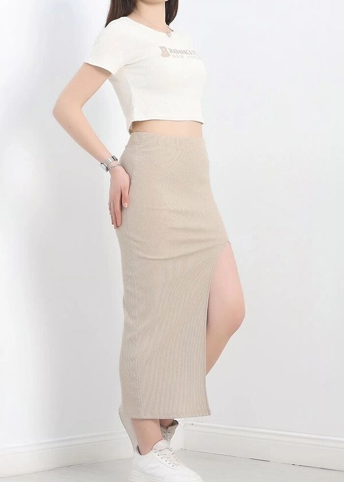 Nakışlı Etekli Takım - Görsel 3