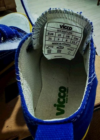 Vicco Erkek Çocuk Mavi Spor Ayakkabı Velcro