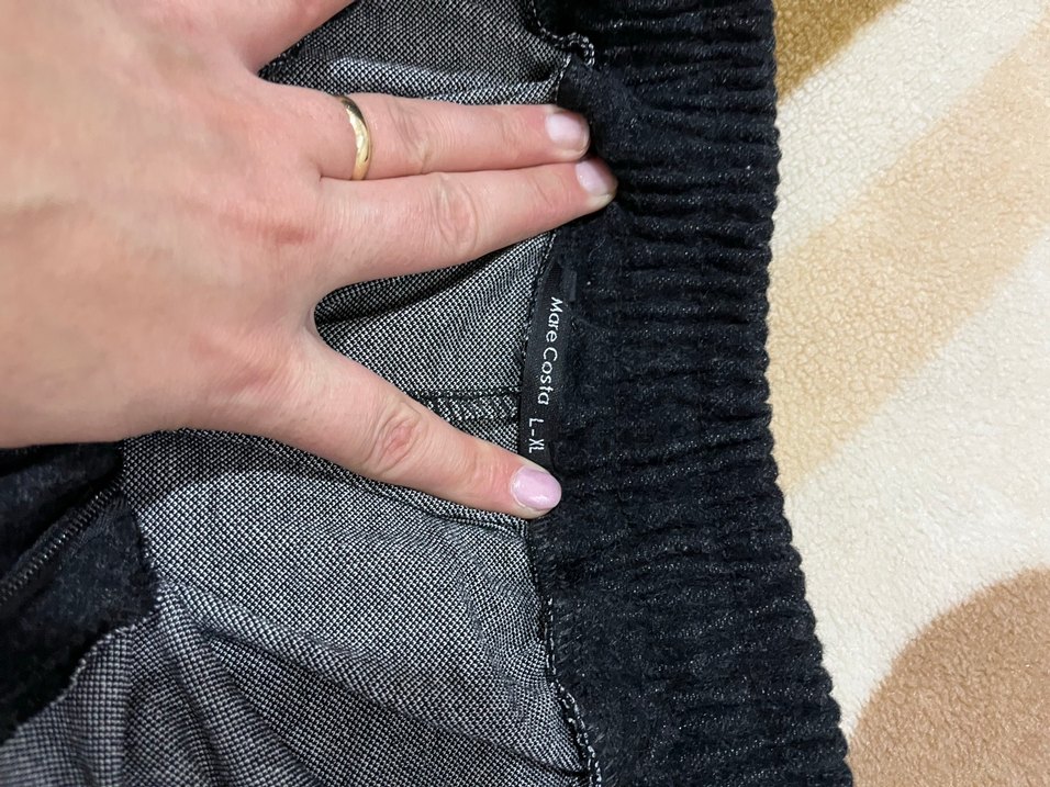 Antrasit erkek Streç Kumaş Pantolon - Görsel 2