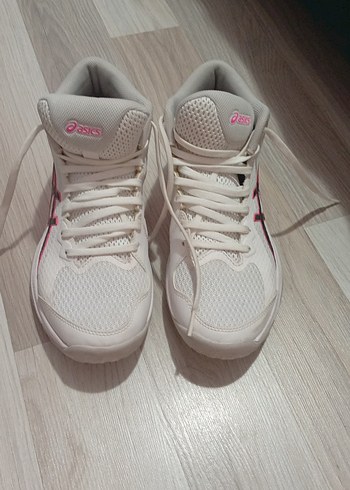 40 Beden Asics Beyaz Kadın Voleybol. Ayakkabısı