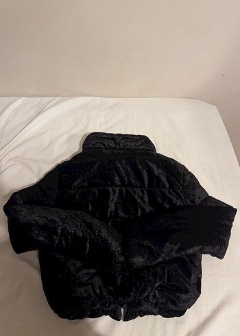 Diğer Siyah Fermuarlı Kadın Bomber Ceket