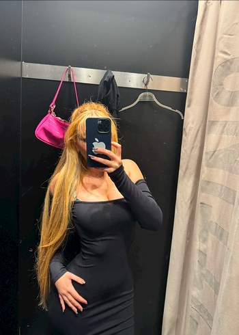 Siyah Midi Elbise