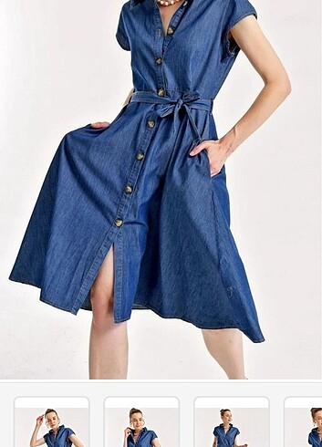 Denim 38-40 elbise