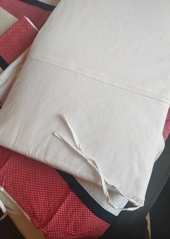 Beyaz Baskılı Çocuk Uyku Seti - Görsel 4