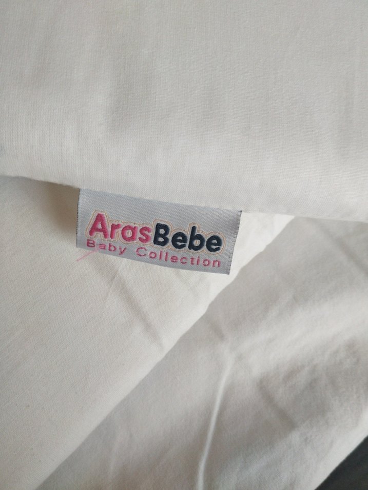 Beyaz Baskılı Çocuk Uyku Seti - Görsel 5