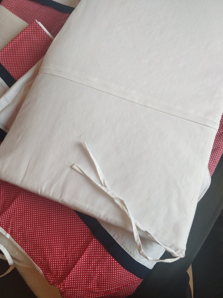 Beyaz Baskılı Çocuk Uyku Seti - Görsel 4