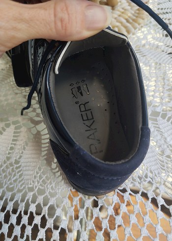 Lacivert Erkek Çocuk Klasik Bağcıklı Ayakkabı - Görsel 5