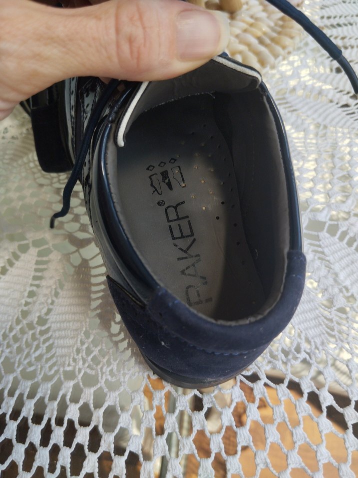 Lacivert Erkek Çocuk Klasik Bağcıklı Ayakkabı - Görsel 5