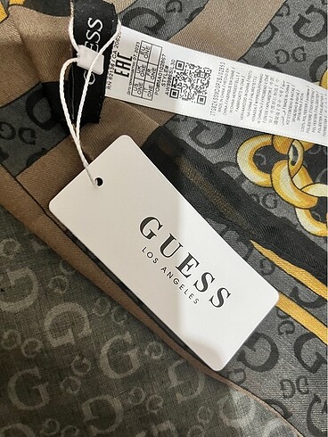 Guess orjinal pamuklu eşarp büyük boy