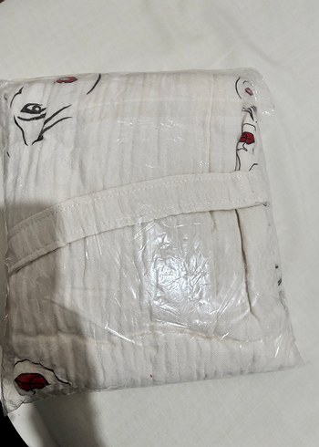 Diğer Nakışlı Uzun Keten Bohem Kimono