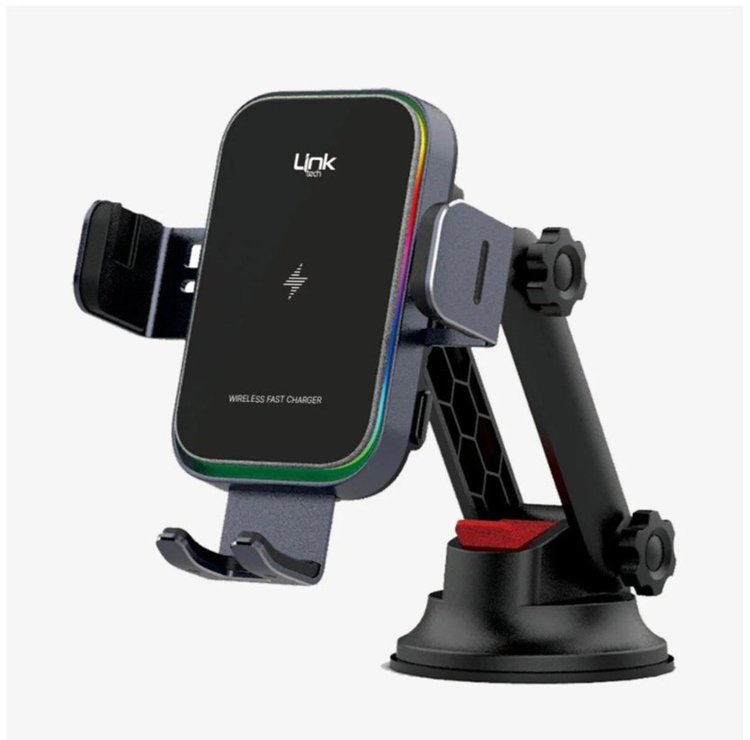 LinkTech W751 Premium Kablosuz 15W Araç Telefon Tutacağı - Görsel 2