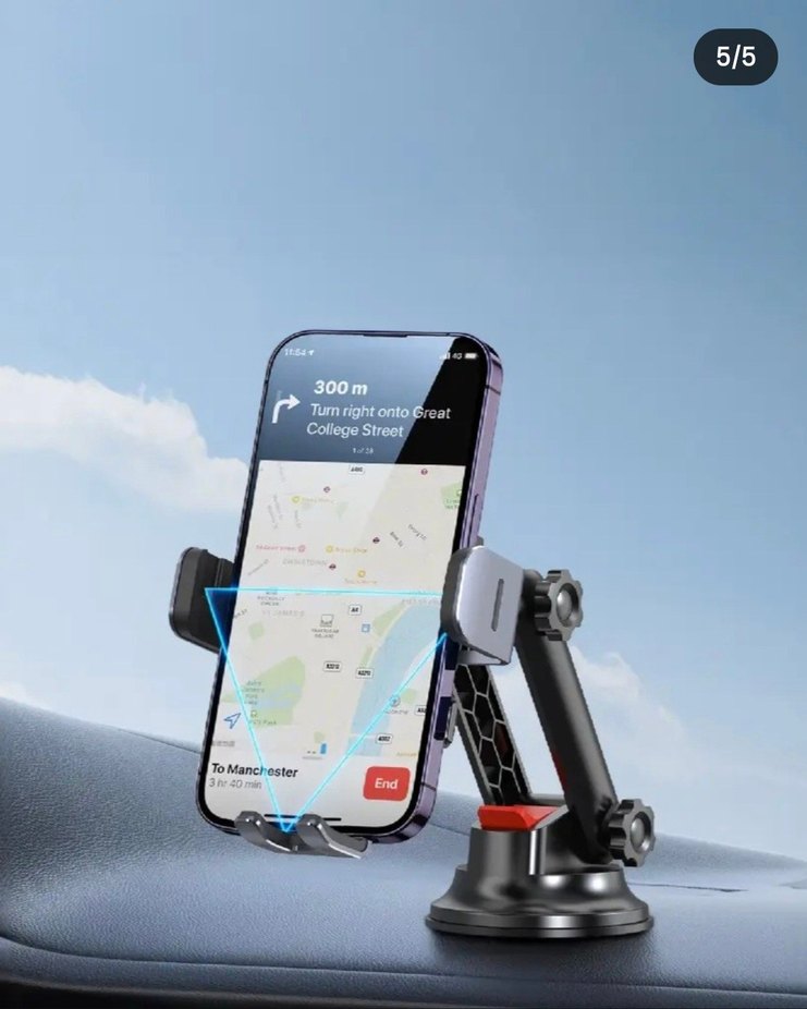 LinkTech W751 Premium Kablosuz 15W Araç Telefon Tutacağı - Görsel 4