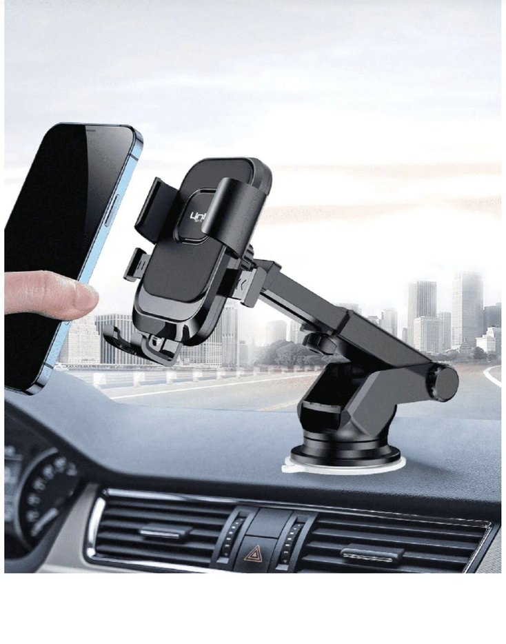 LinkTech H735 Araç İçi Telefon Tutucu (Torpido ve Cama Montaj) - Görsel 4