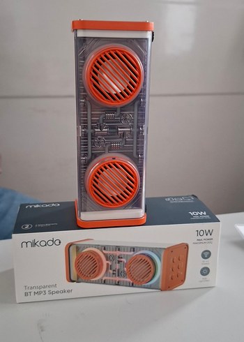 Mikado MD-56BT Siyah Aux + USB + Bluetooth Destekli 10W 1500MAH - Görsel 3