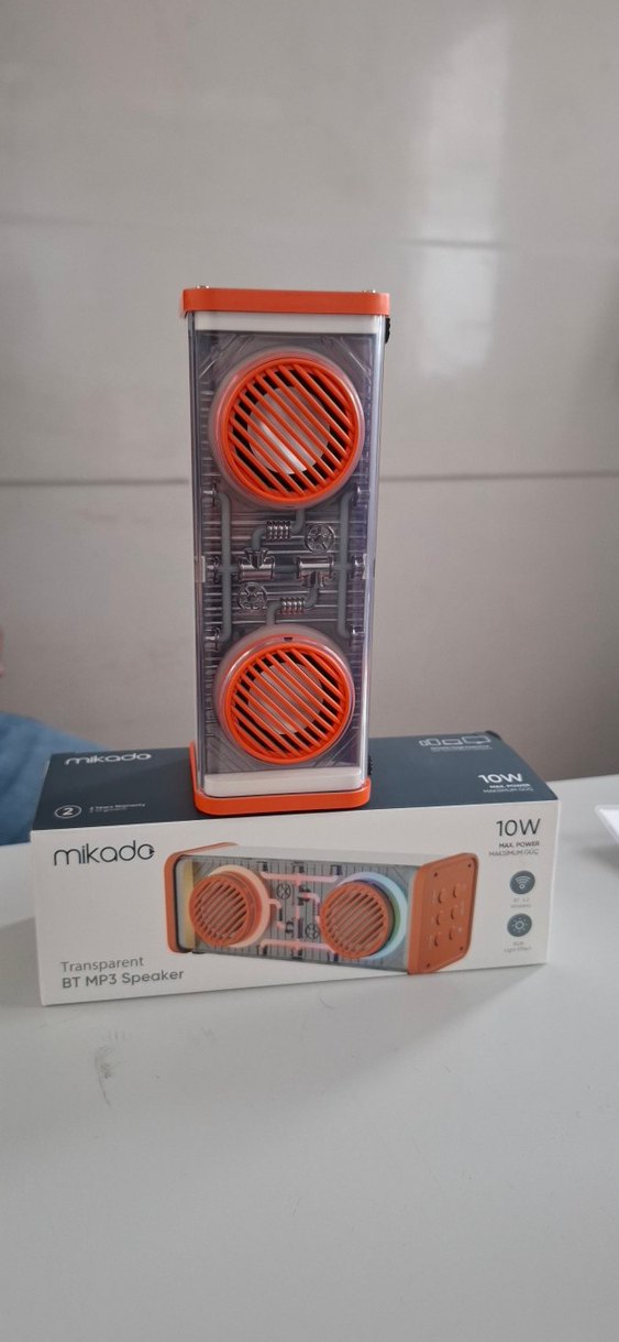 Mikado MD-56BT Siyah Aux + USB + Bluetooth Destekli 10W 1500MAH - Görsel 3