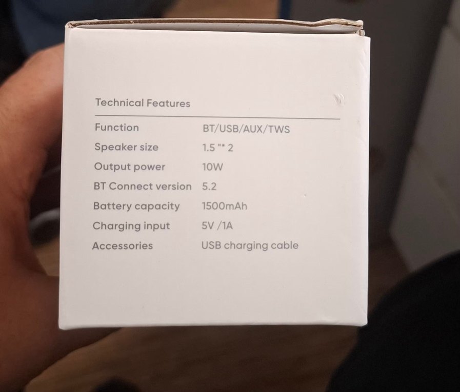 Mikado MD-56BT Siyah Aux + USB + Bluetooth Destekli 10W 1500MAH - Görsel 5