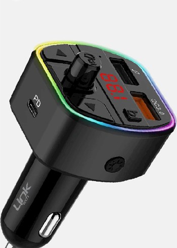 Linktech GP14 38W Pd + Qc3.0 LED Ekranlı Fm Transmitter - Görsel 5