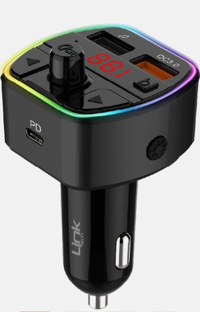 Linktech GP14 38W Pd + Qc3.0 LED Ekranlı Fm Transmitter - Görsel 3