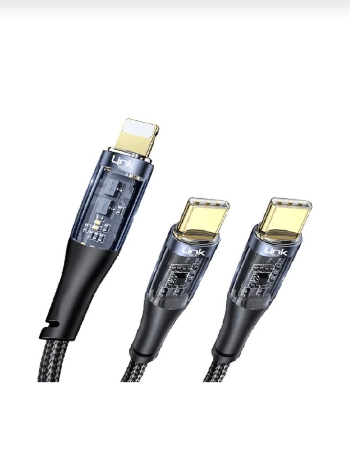 K674 2in1 Type-C 60W Hızlı Şarj Kablosu - Görsel 2