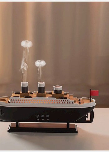 Titanic  Hava Nemlendirici Aromaterapi Ev Uçucu Yağ Difüzörü - Görsel 3