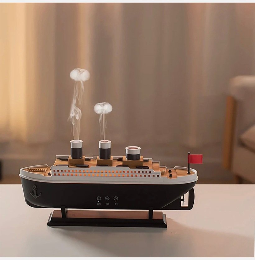 Titanic  Hava Nemlendirici Aromaterapi Ev Uçucu Yağ Difüzörü - Görsel 3